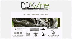 Desktop Screenshot of pdxwine.net
