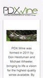 Mobile Screenshot of pdxwine.net